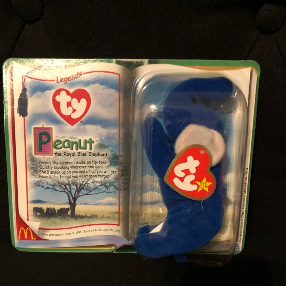 Ty Beanje Babie PEANUT! Mcd collection